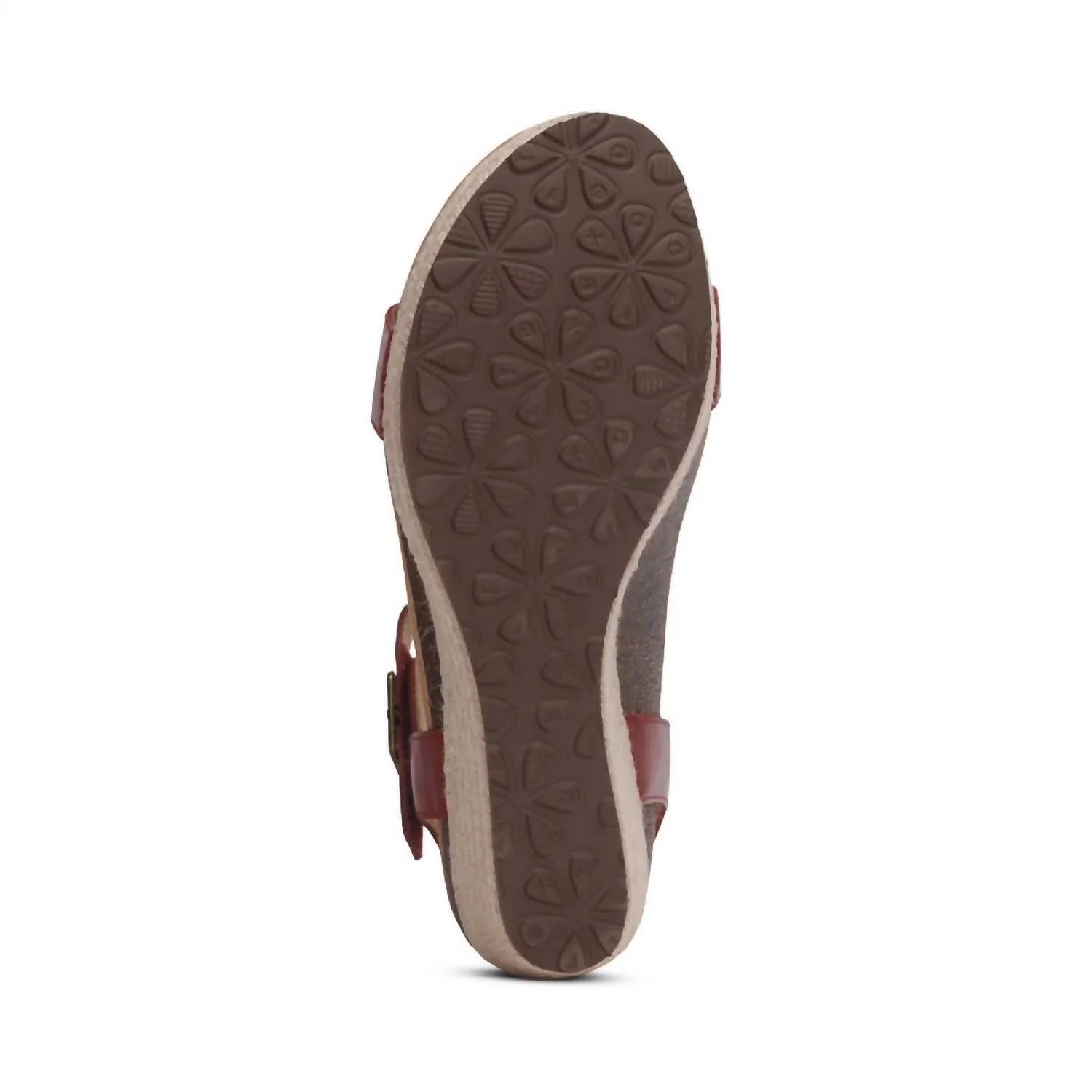 Aetrex - Women's Sydney Quarter Strap Wedge Sandals