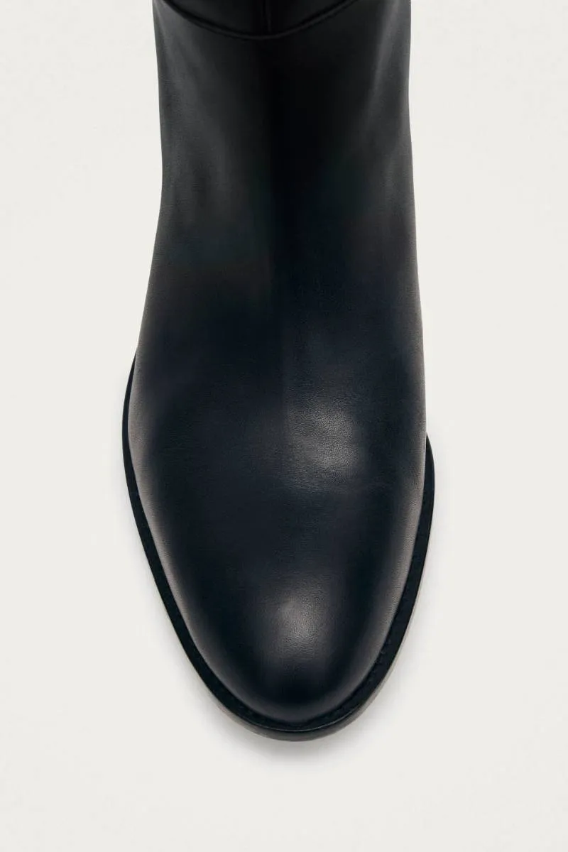 BILLIE LEATHER BOOTS IN BLACK