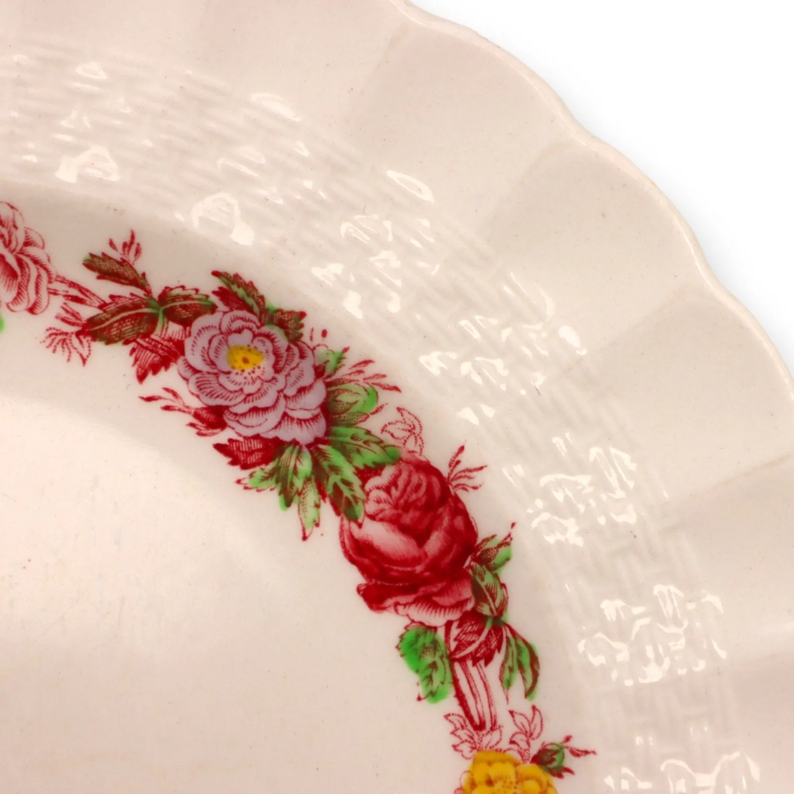 Copeland Spode Rose Briar Salad Plate 7 3/4" England 1930's