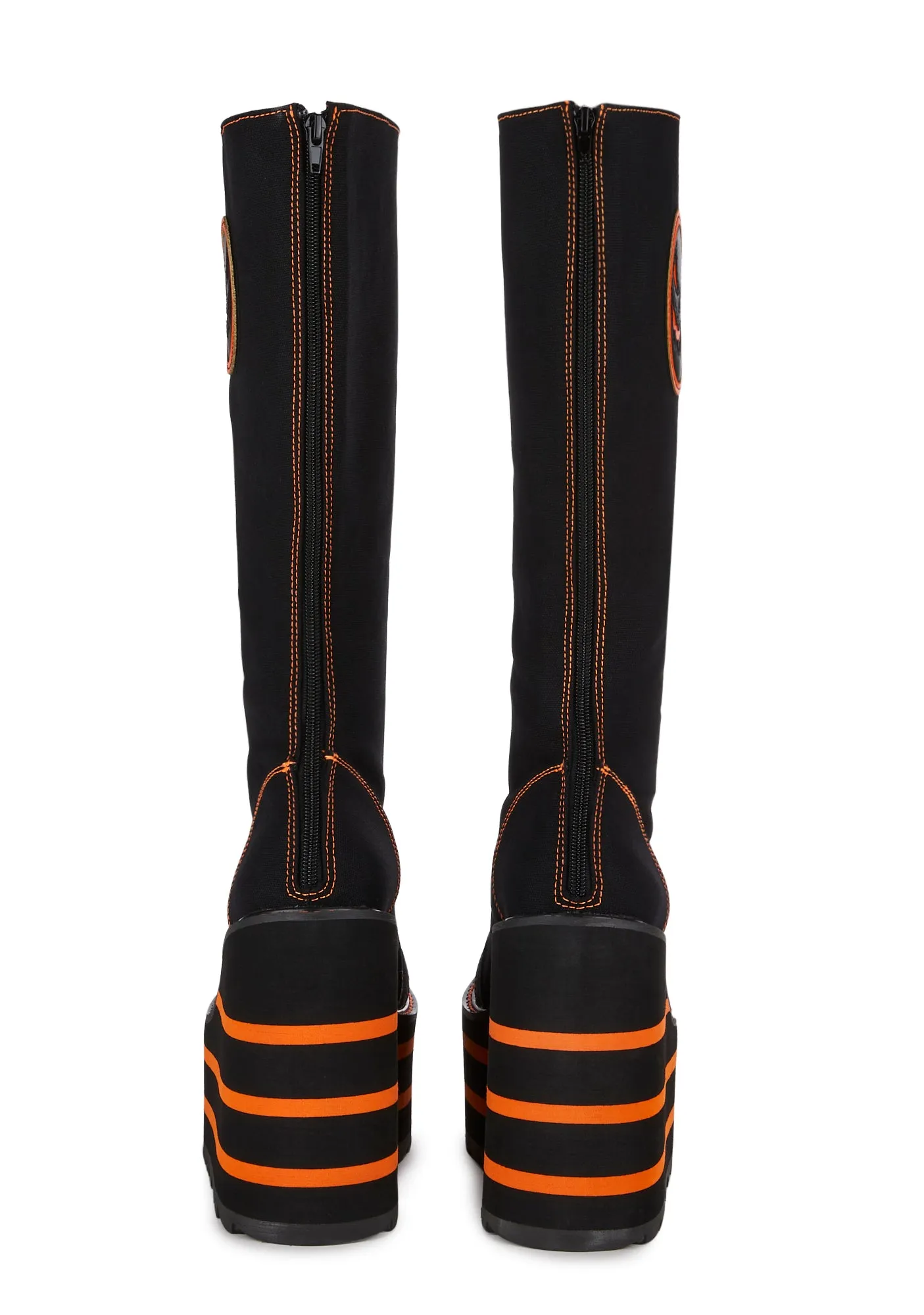 Detention Jack O Lantern Platform Sneakers