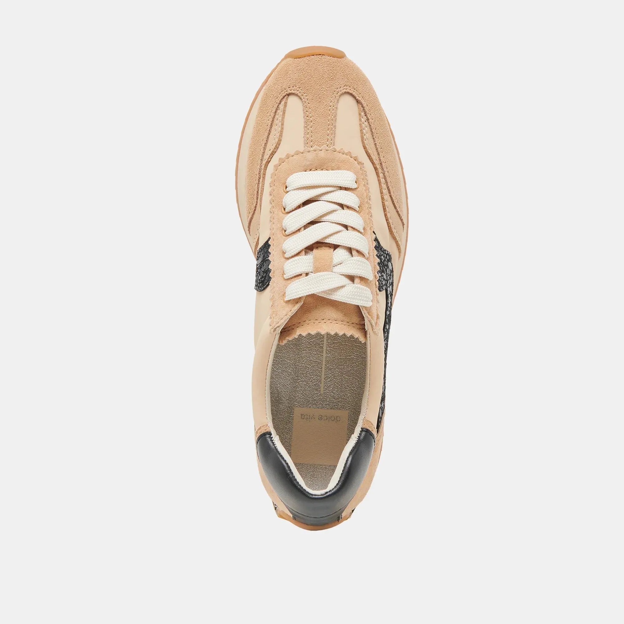 Dolce Vita Multi Nylon Sneaker in Tan