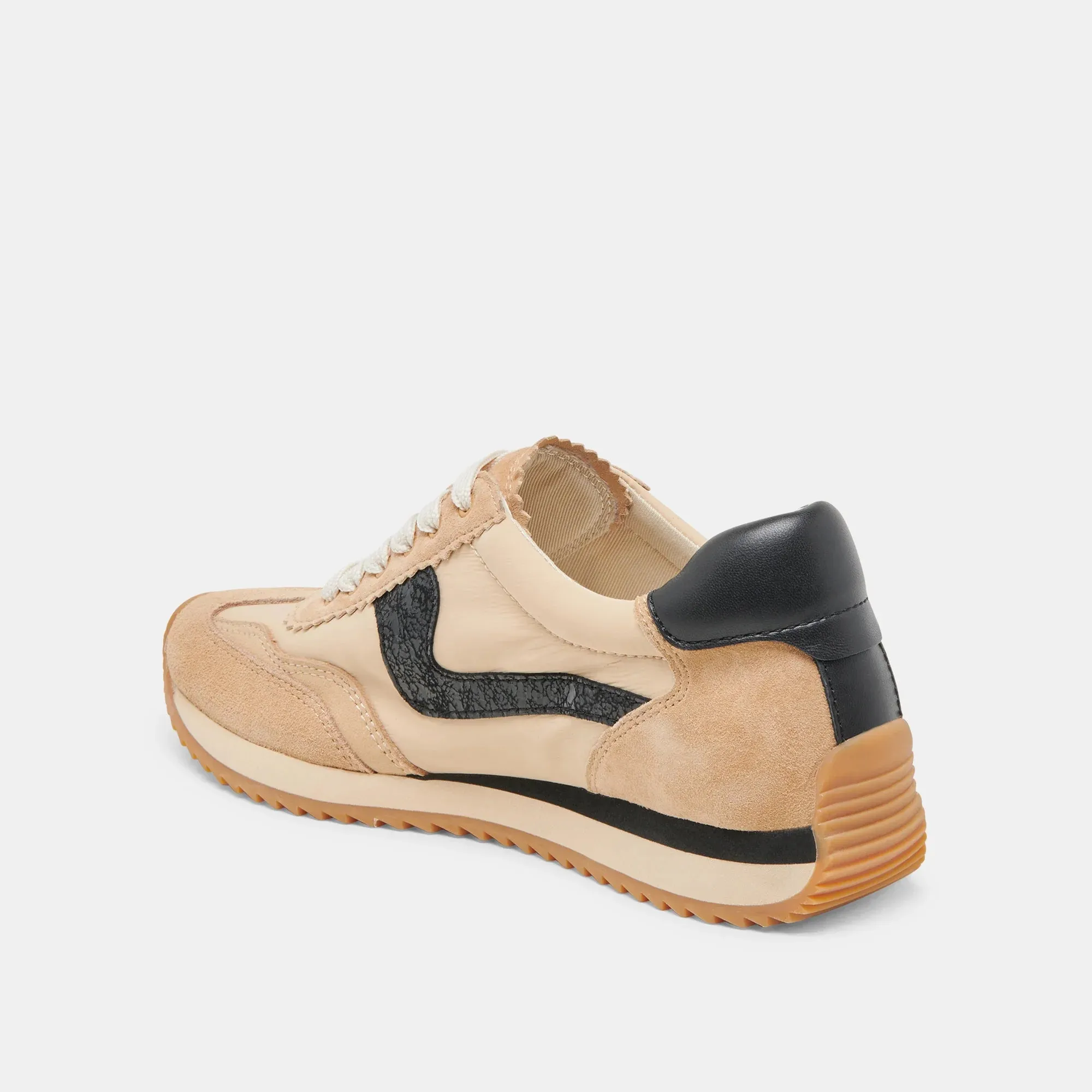 Dolce Vita Multi Nylon Sneaker in Tan