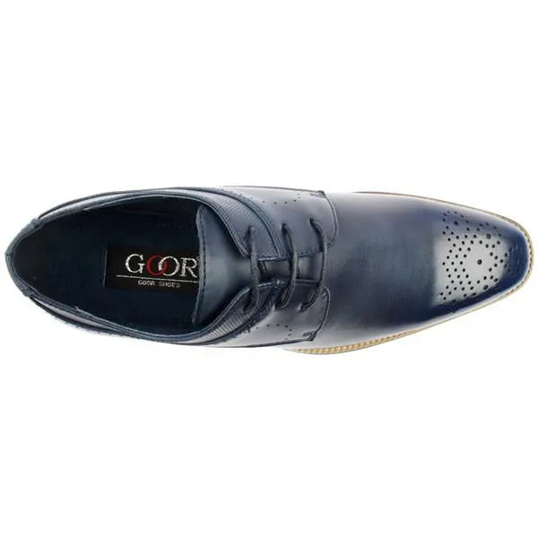 Goor GOOR GOOR -176 LACED SHOE - NAVY/Blue