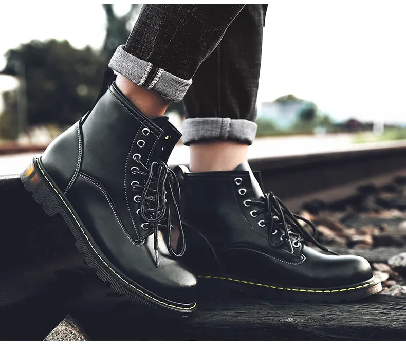 leather Boots V98
