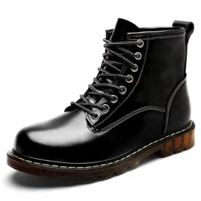 leather Boots V98