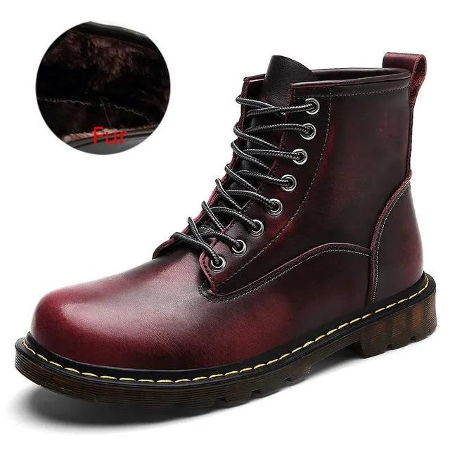 leather Boots V98