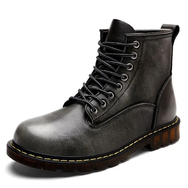 leather Boots V98