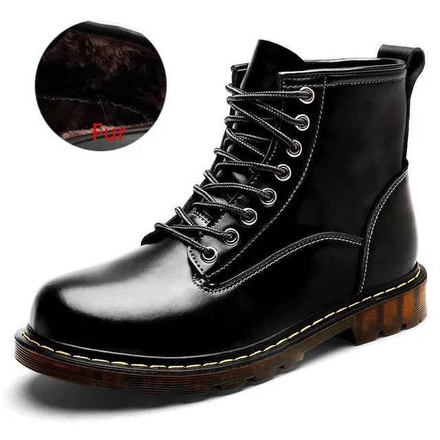 leather Boots V98