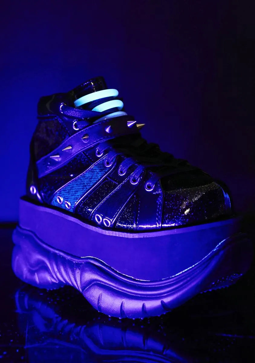 Machina UV Reactive Platform Sneakers