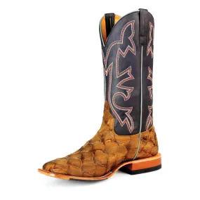 Men's Horsepower Honey Filet of Fish Print with Black Maverick Top HP1865