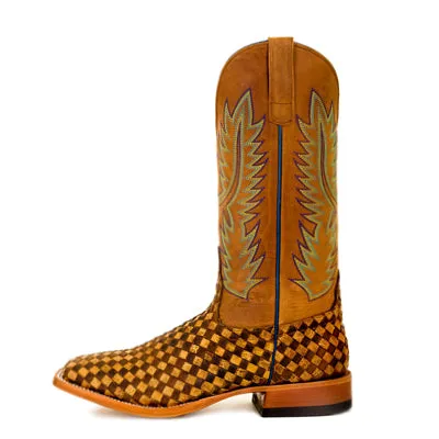 Men's Horsepower Unbeweavable Toast / Antique Bison with Honey Crazyhorse Top HP1758