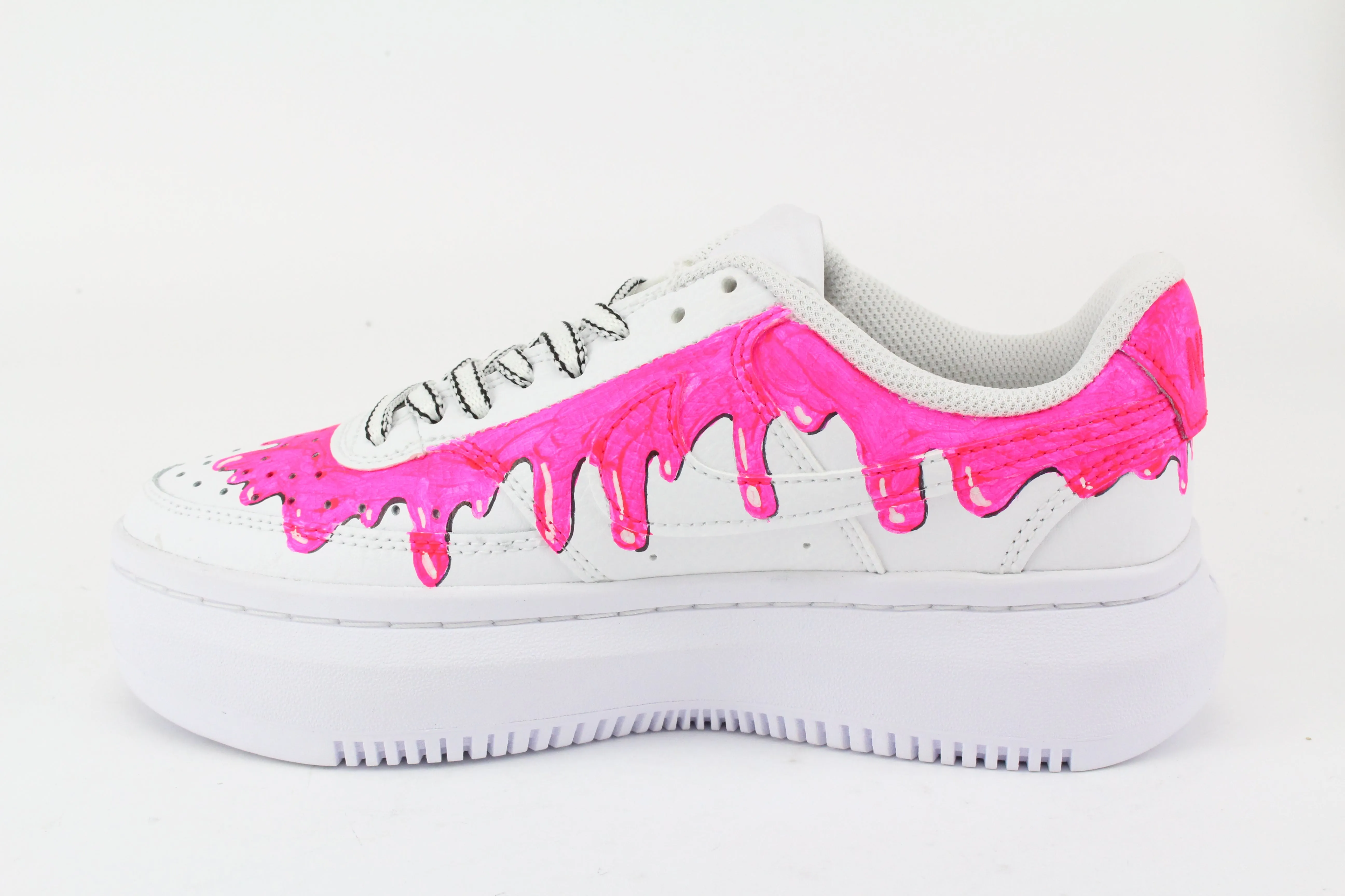 Nike Court Vision Low Platform Cartoon Slime