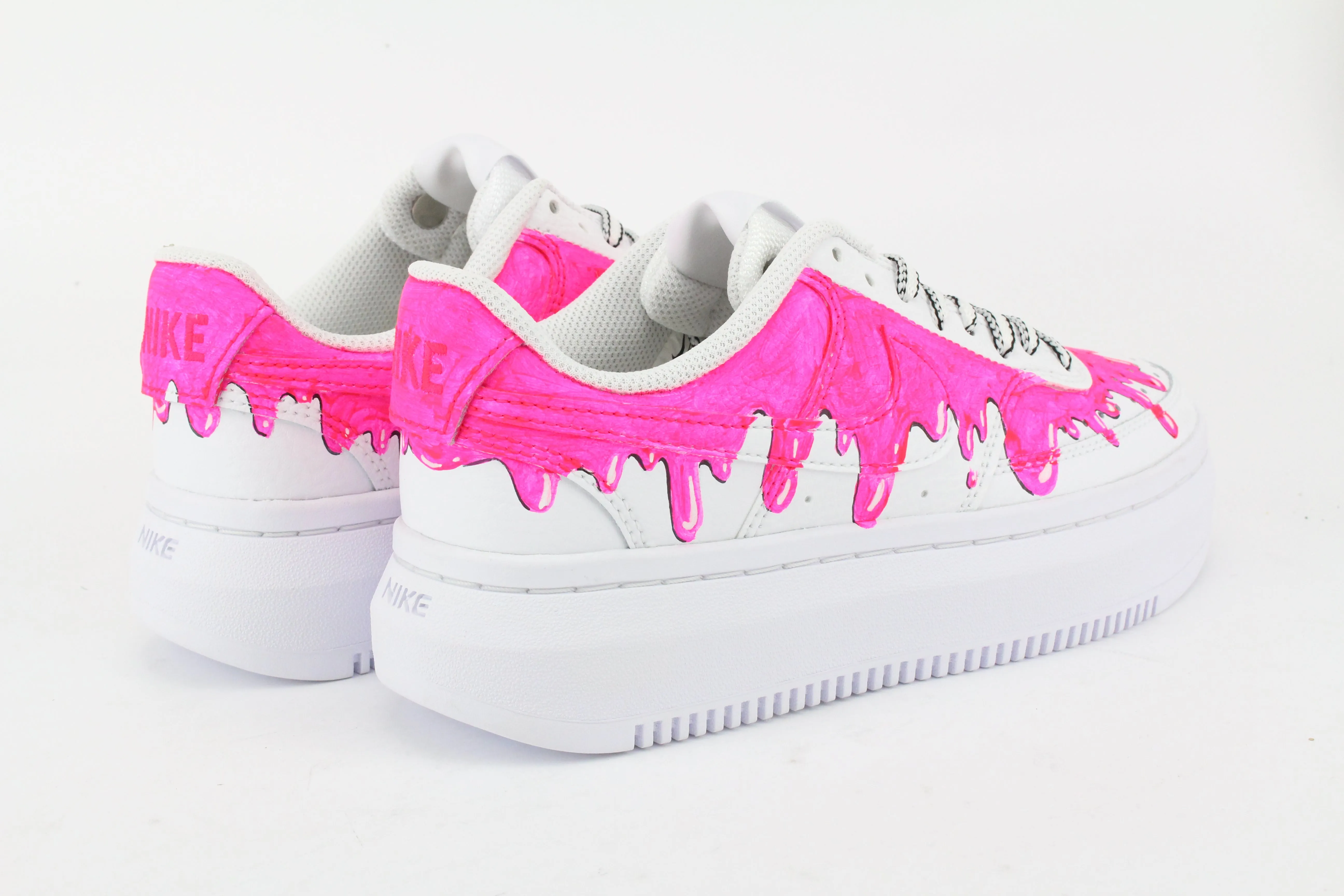 Nike Court Vision Low Platform Cartoon Slime