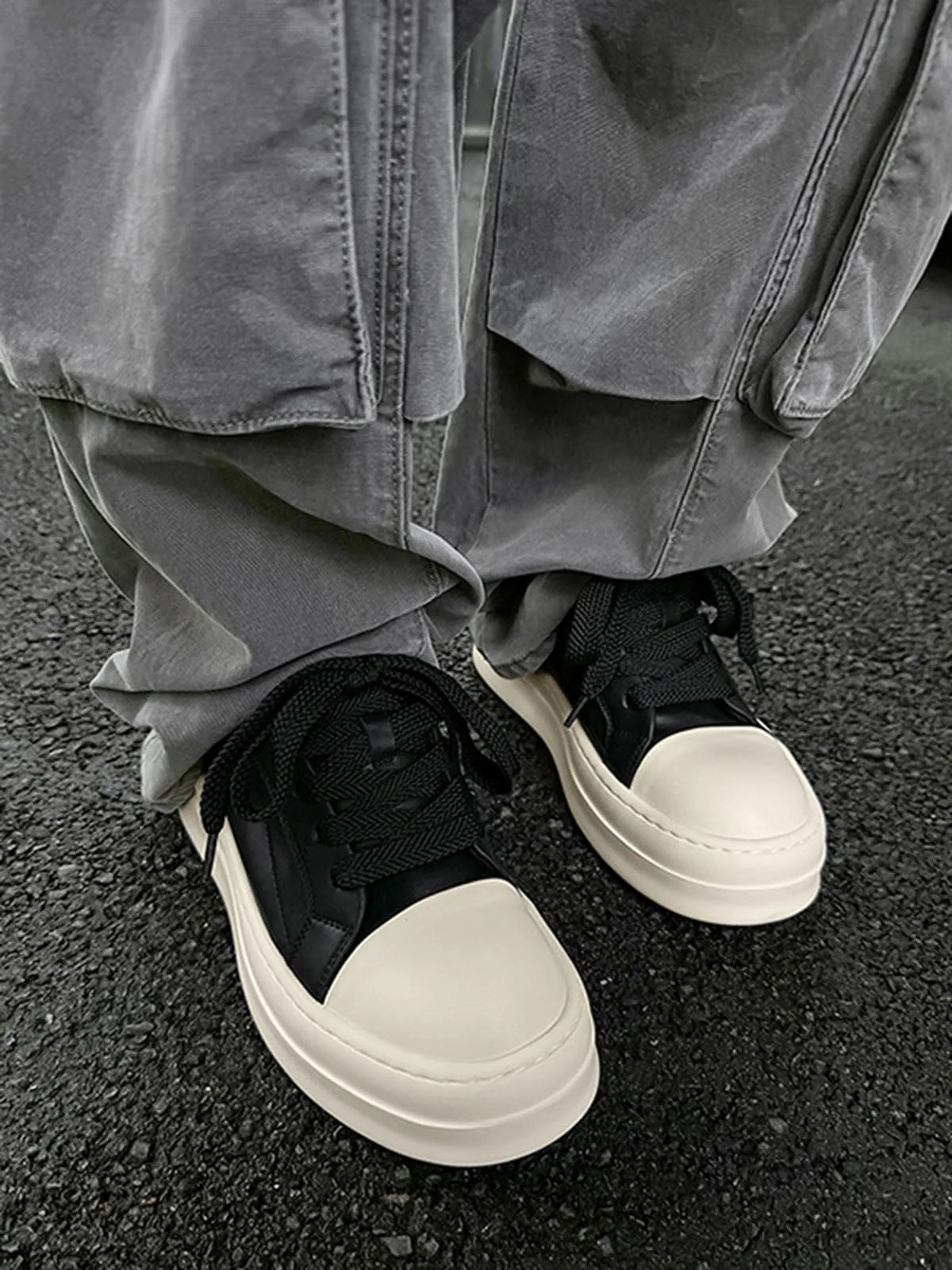 Thesupermade Cut Square Platform Sneakers - 2284