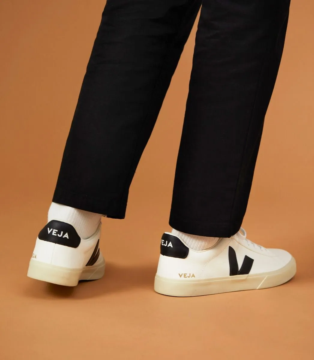 VEJA Campo Leather White/Black