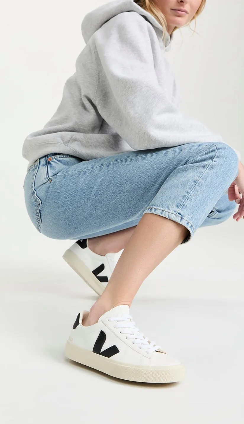 VEJA Campo Leather White/Black